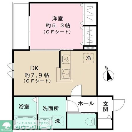 メゾン・ド・プティの物件間取画像